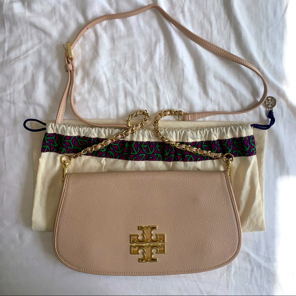Tory Burch Britten Convertible Clutch Crossbody